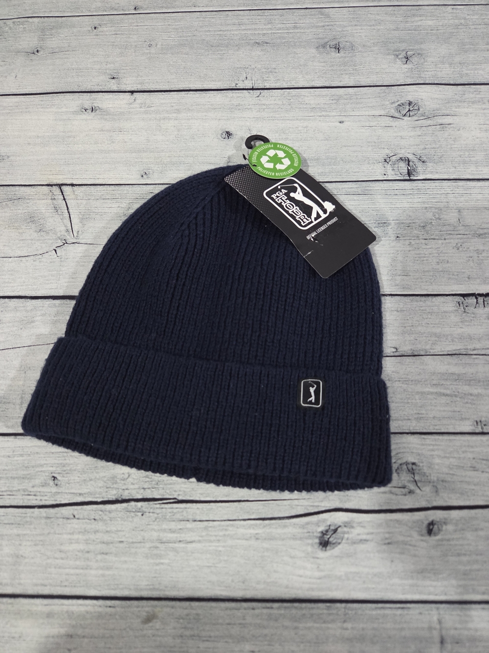 PGA Tour Navy Knit Beanie